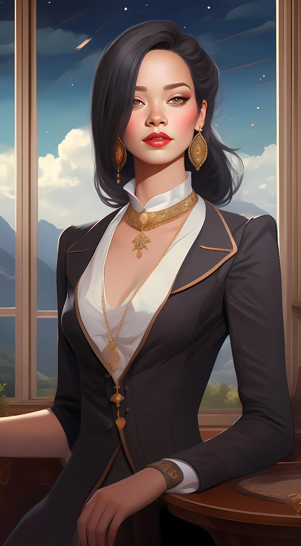 ai character: brie background