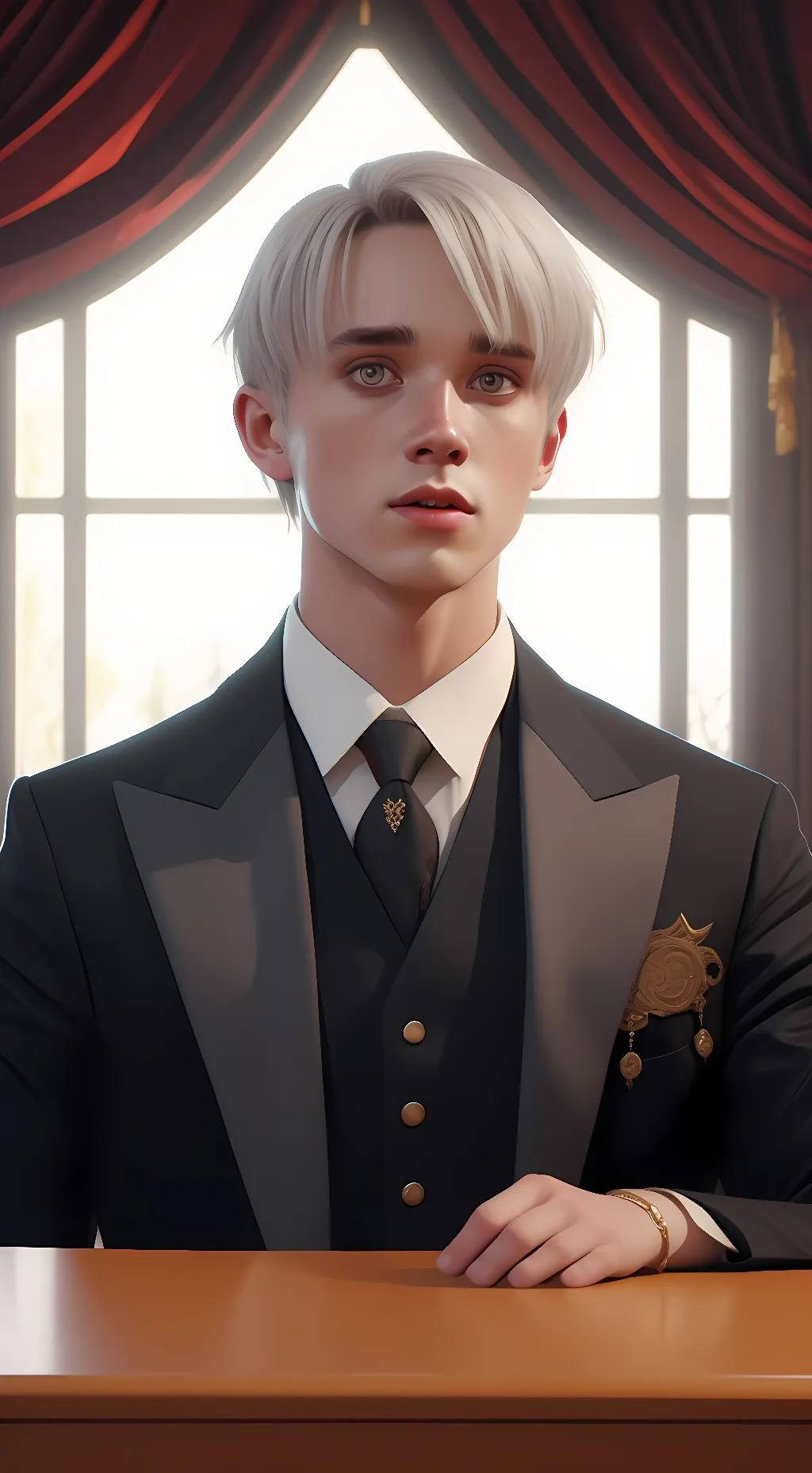 ai character: Draco Malfoy background