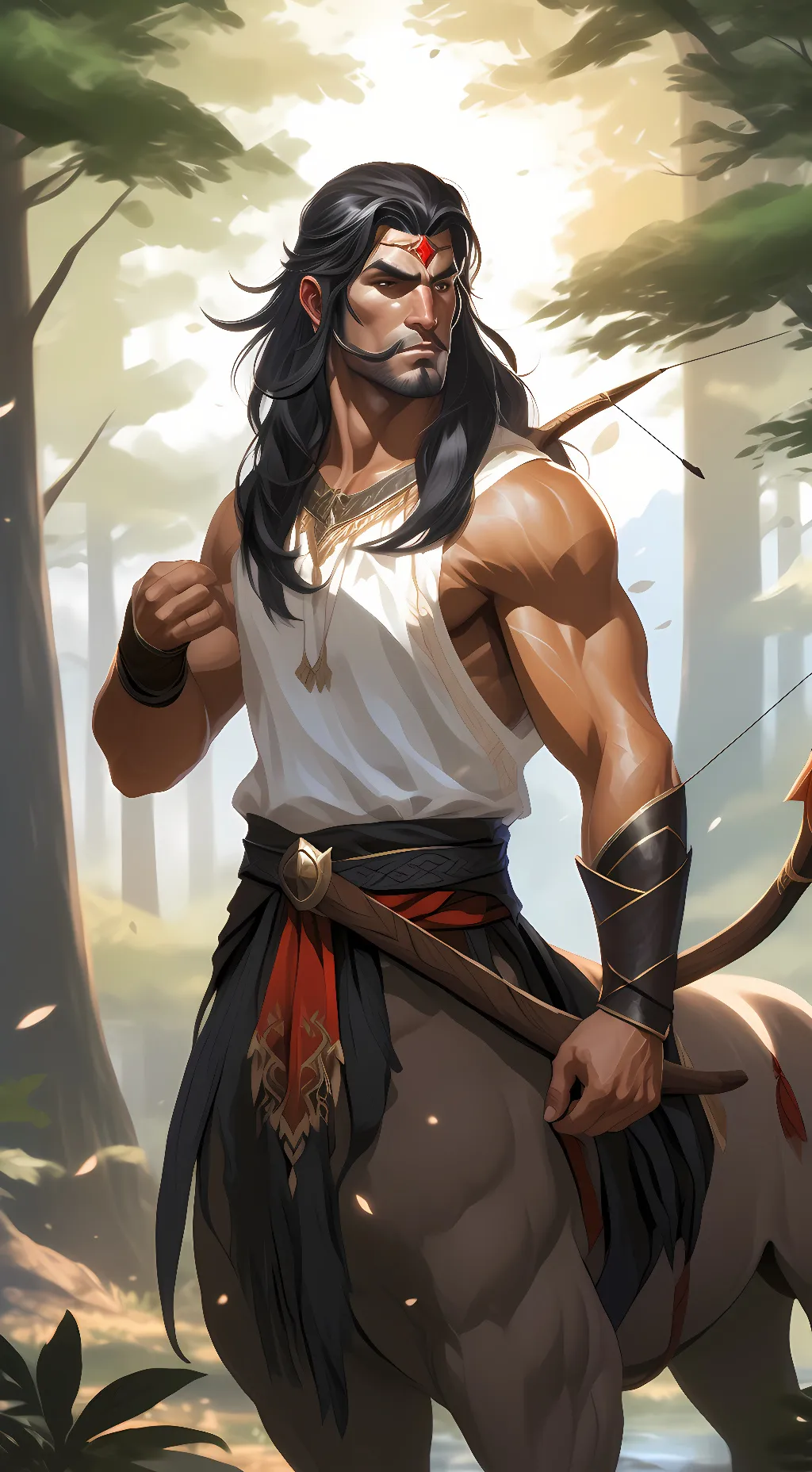 ai character: Aric Vermel background