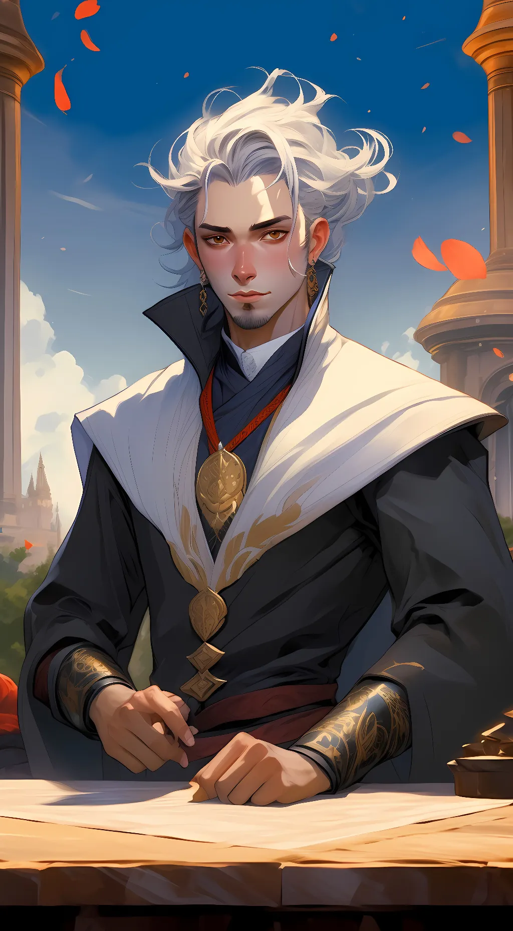 ai character: Leonard Alquist background