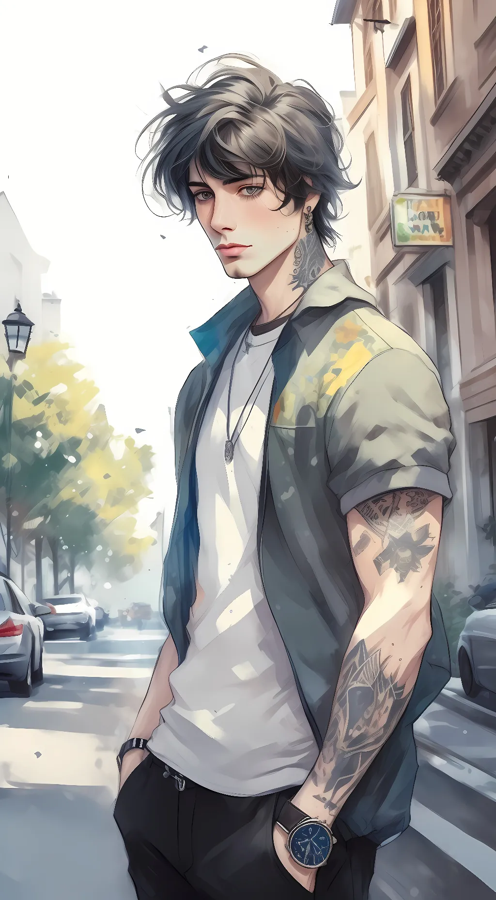 ai character: Matthew (Matt)  background