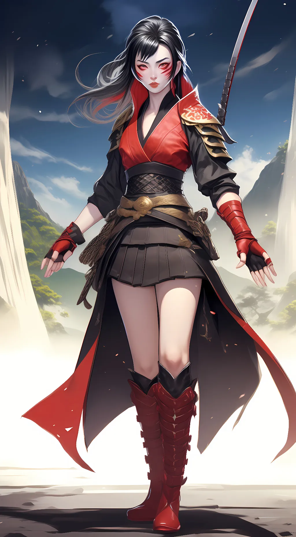ai character: Yumi Saito background