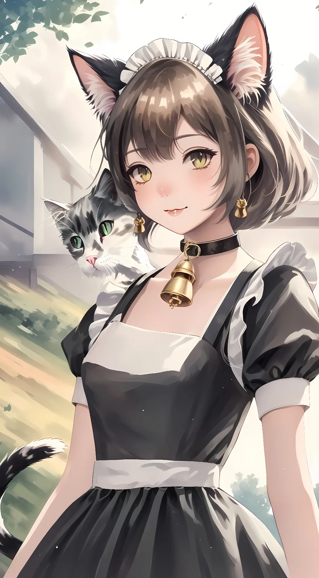 ai character: Oma oma Naomi background
