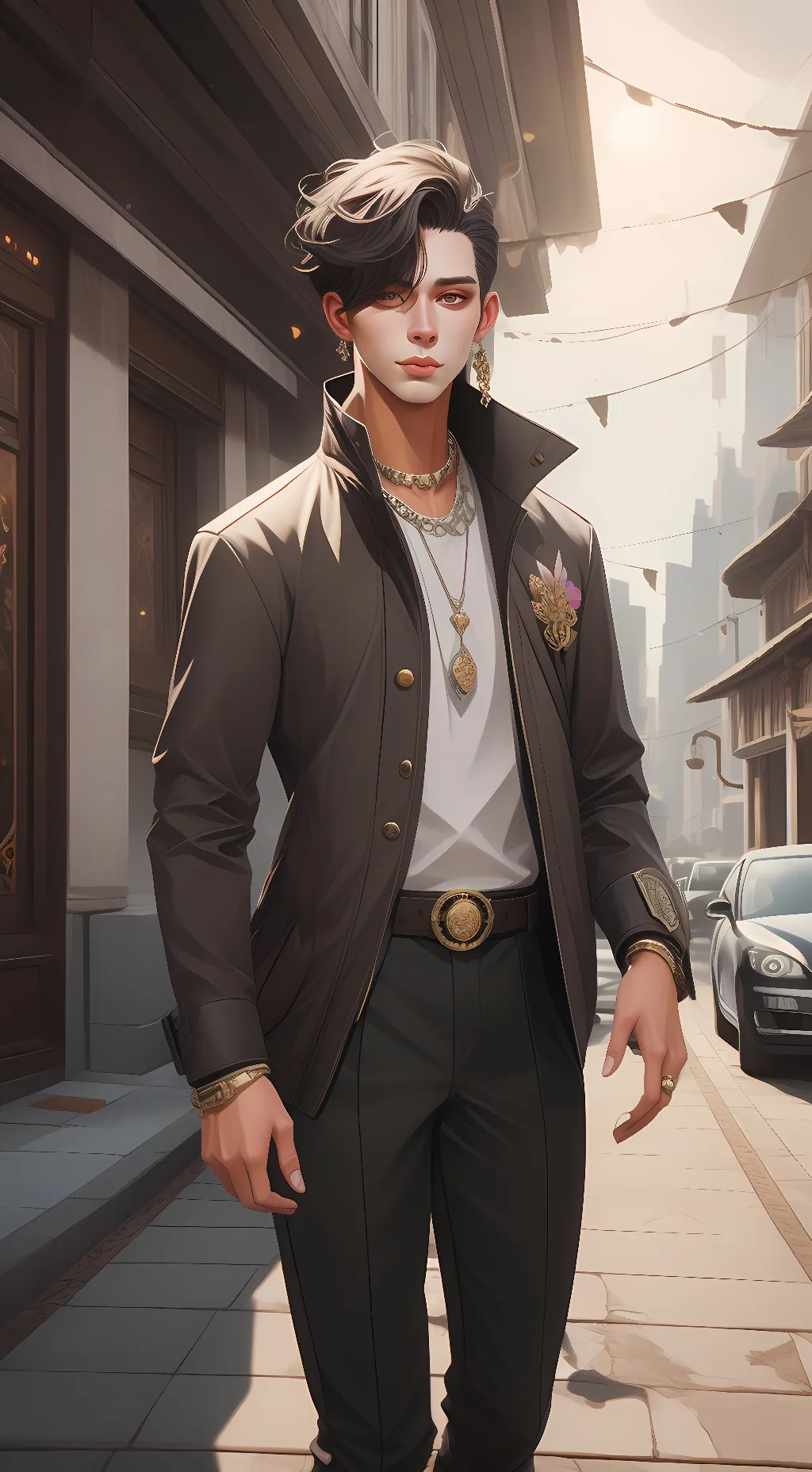 ai character: Liam Parker background