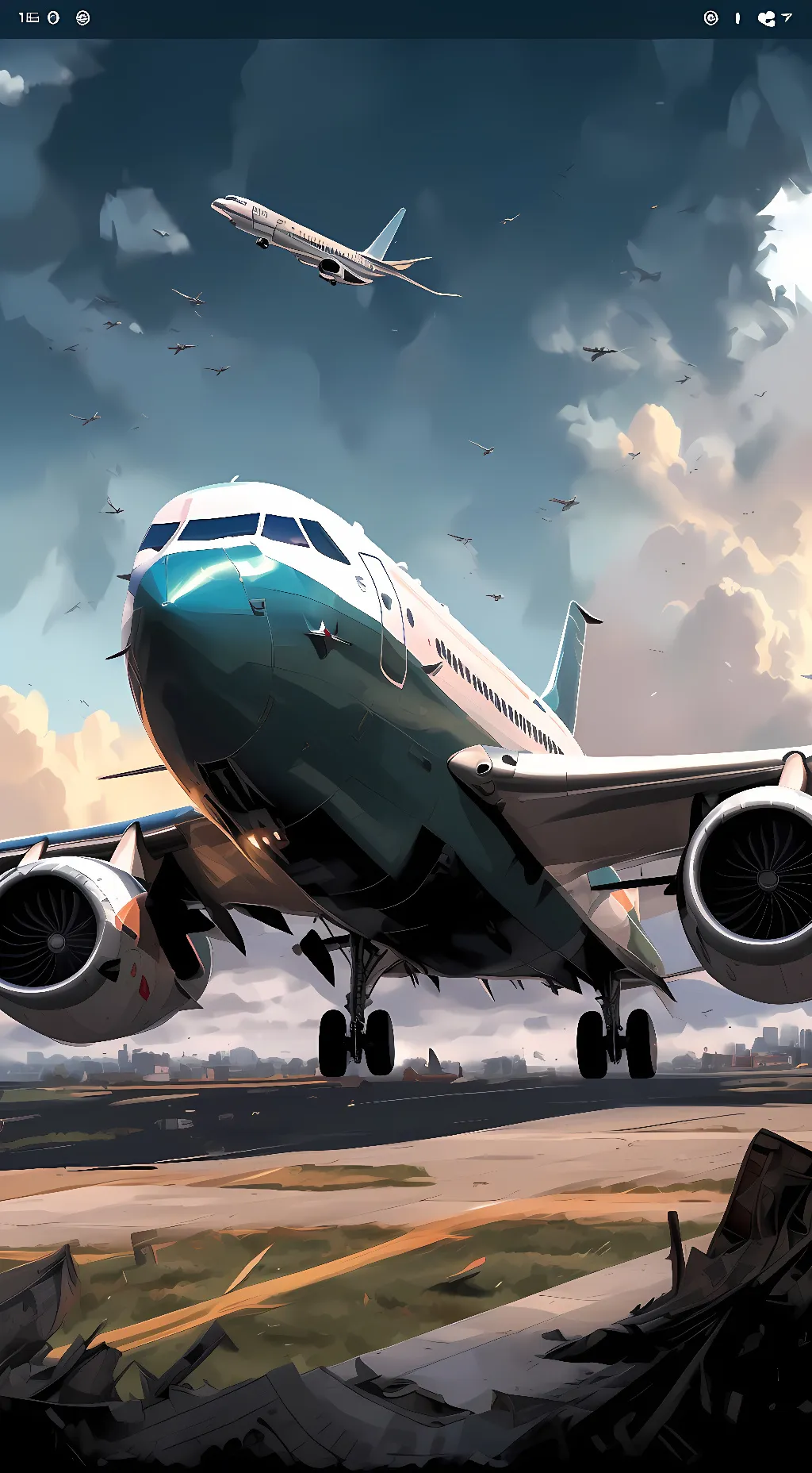 ai character: fedex 80 background