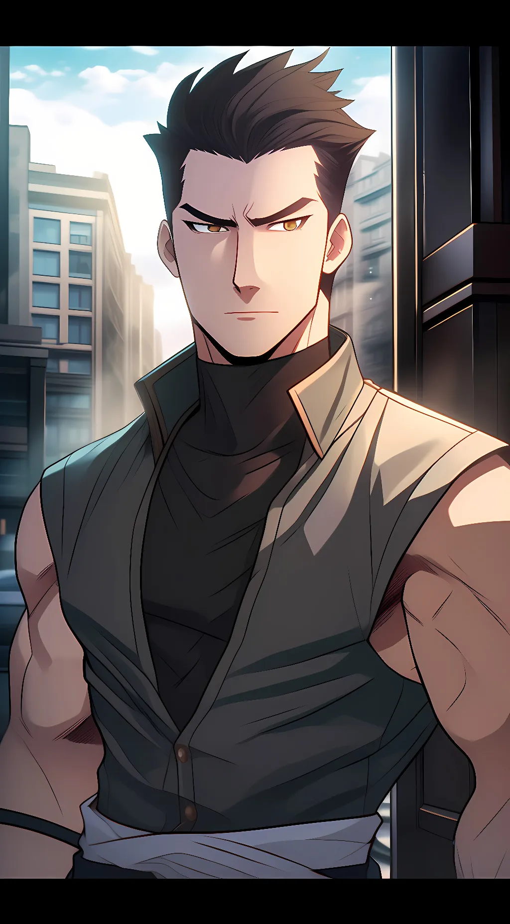 ai character: Greed (fma) background