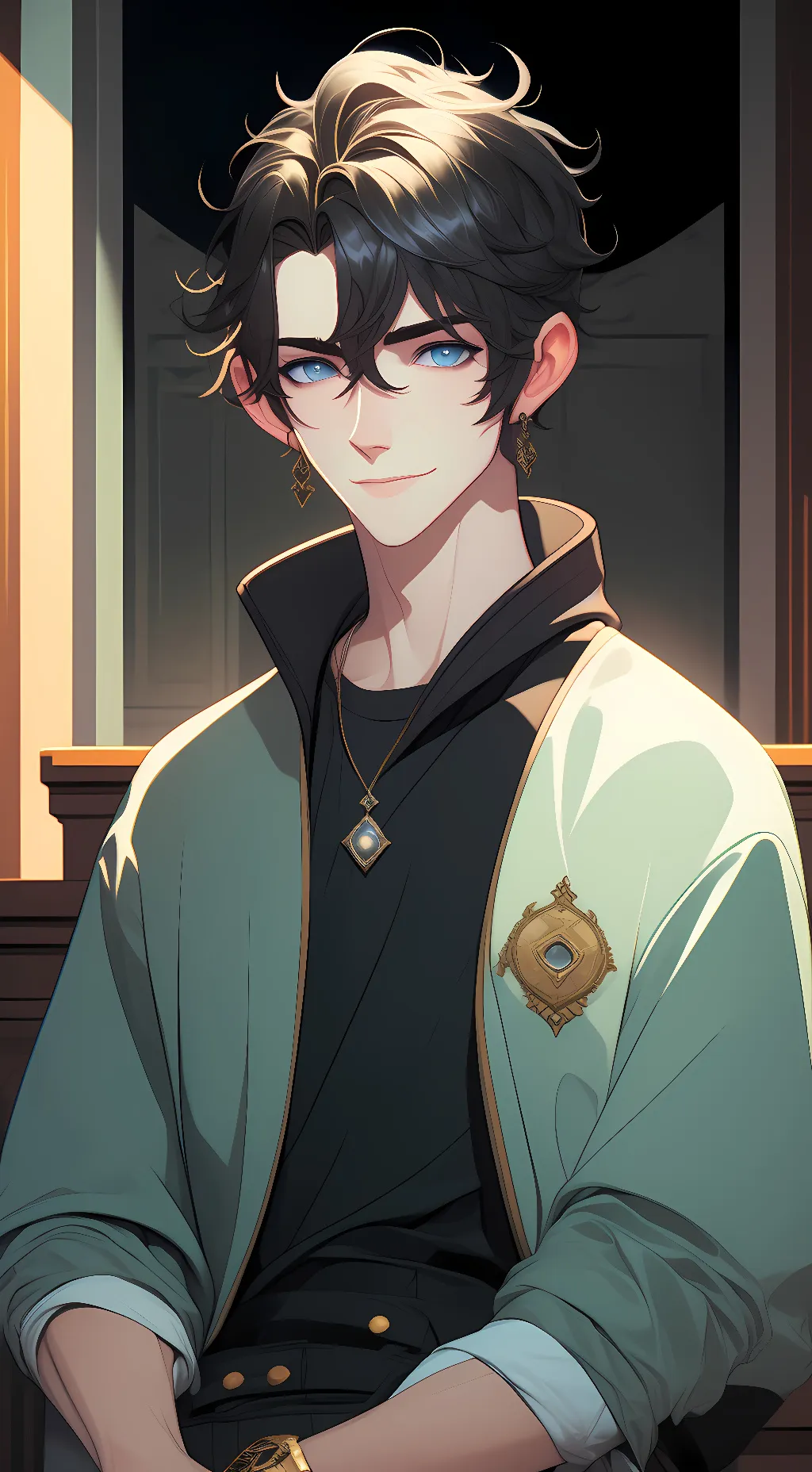 ai character: Gabriel Unfex background