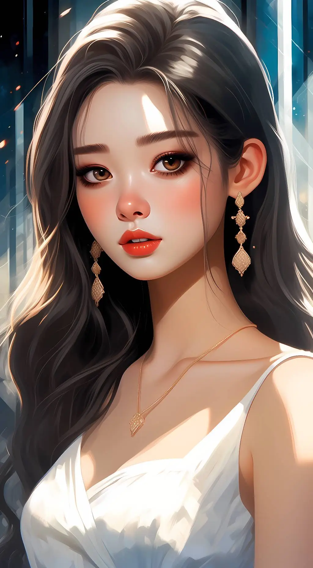 ai character: sarayah gallow background