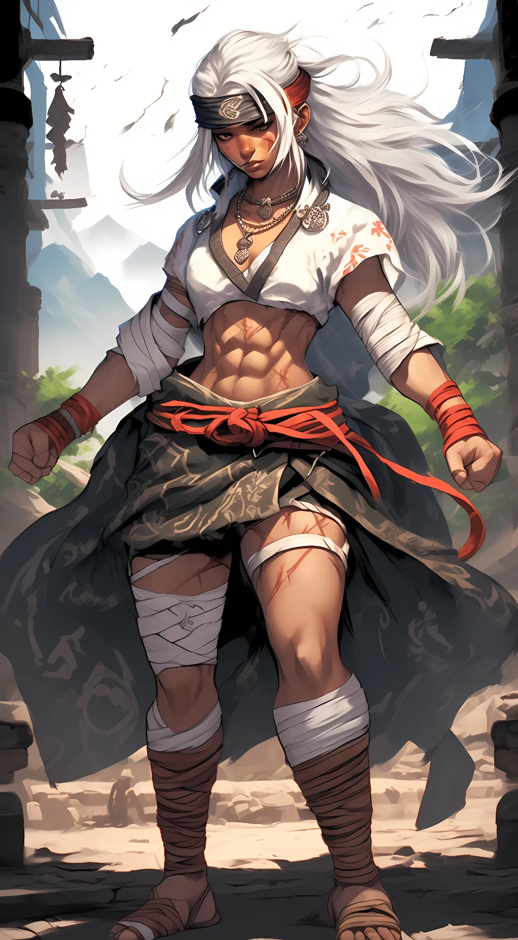 ai character: ahara background