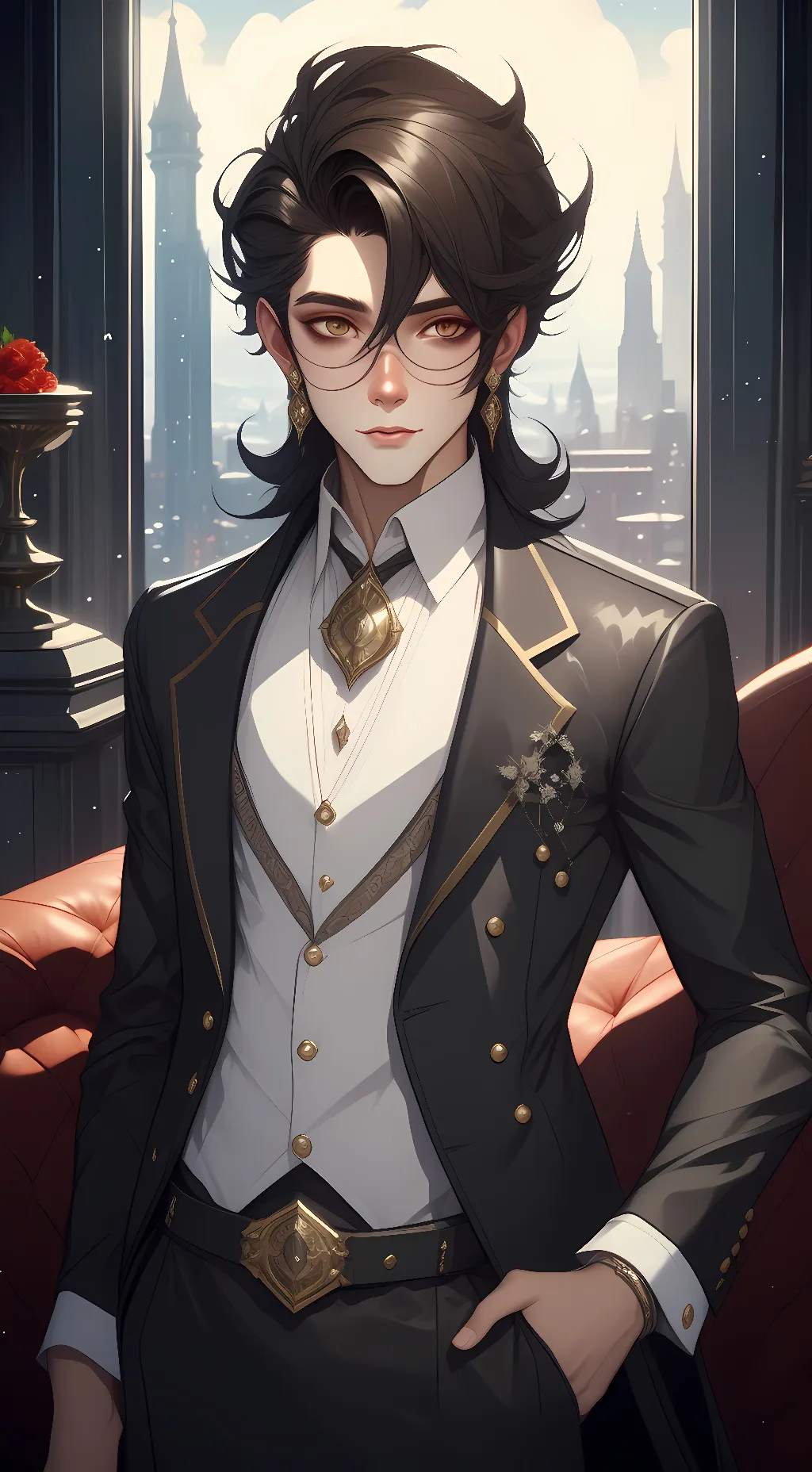 ai character: Charlie  background