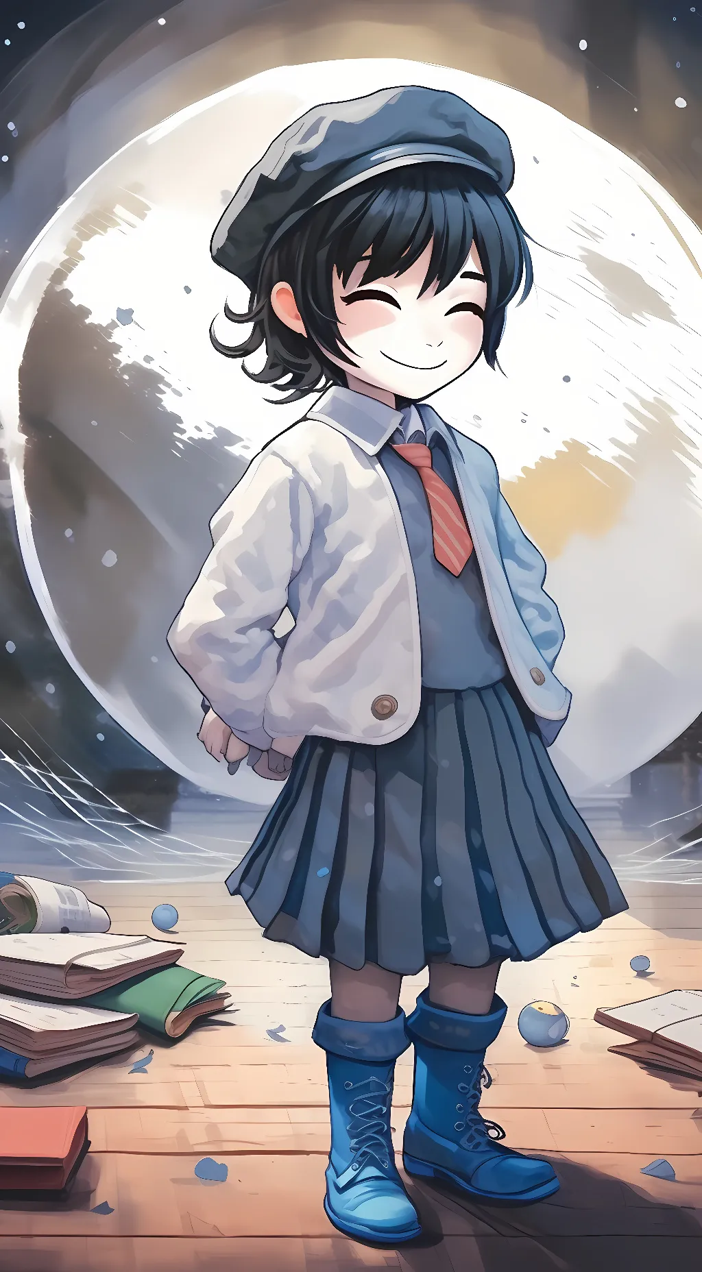 ai character: Moondrop  background