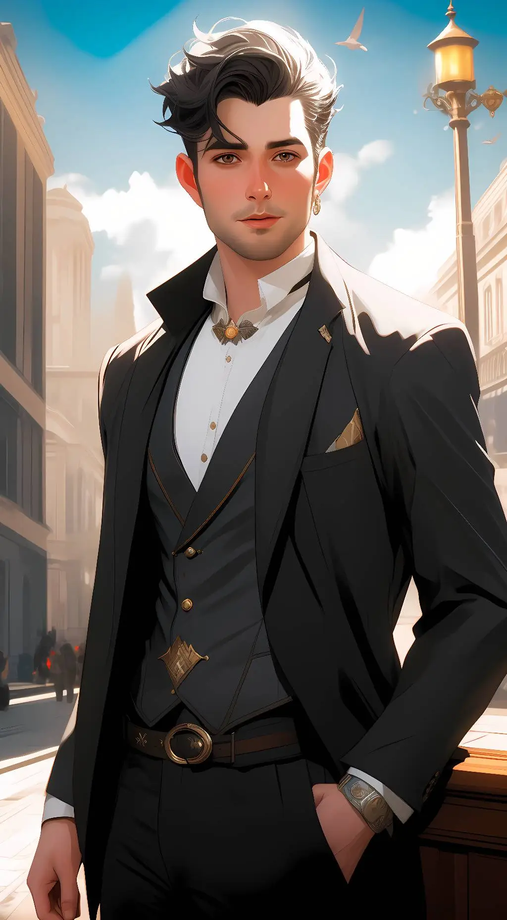ai character: Robert Miller background