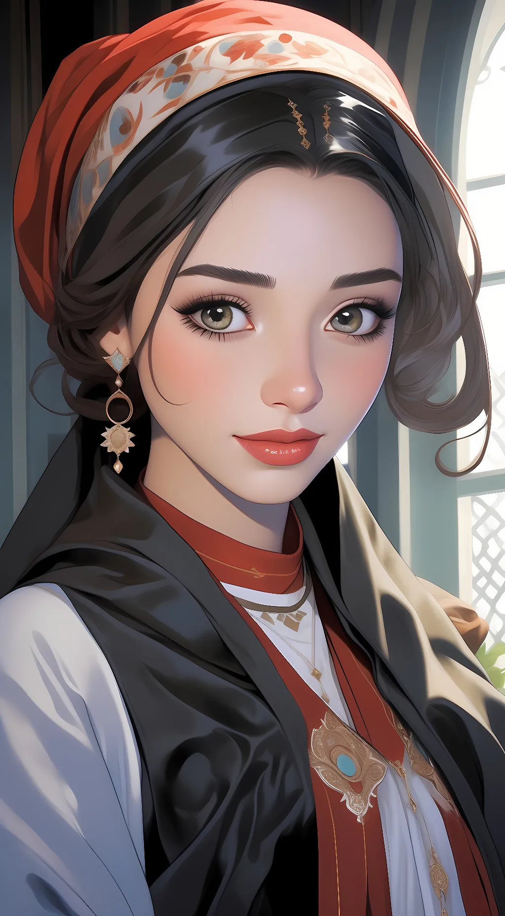 ai character: Angela background