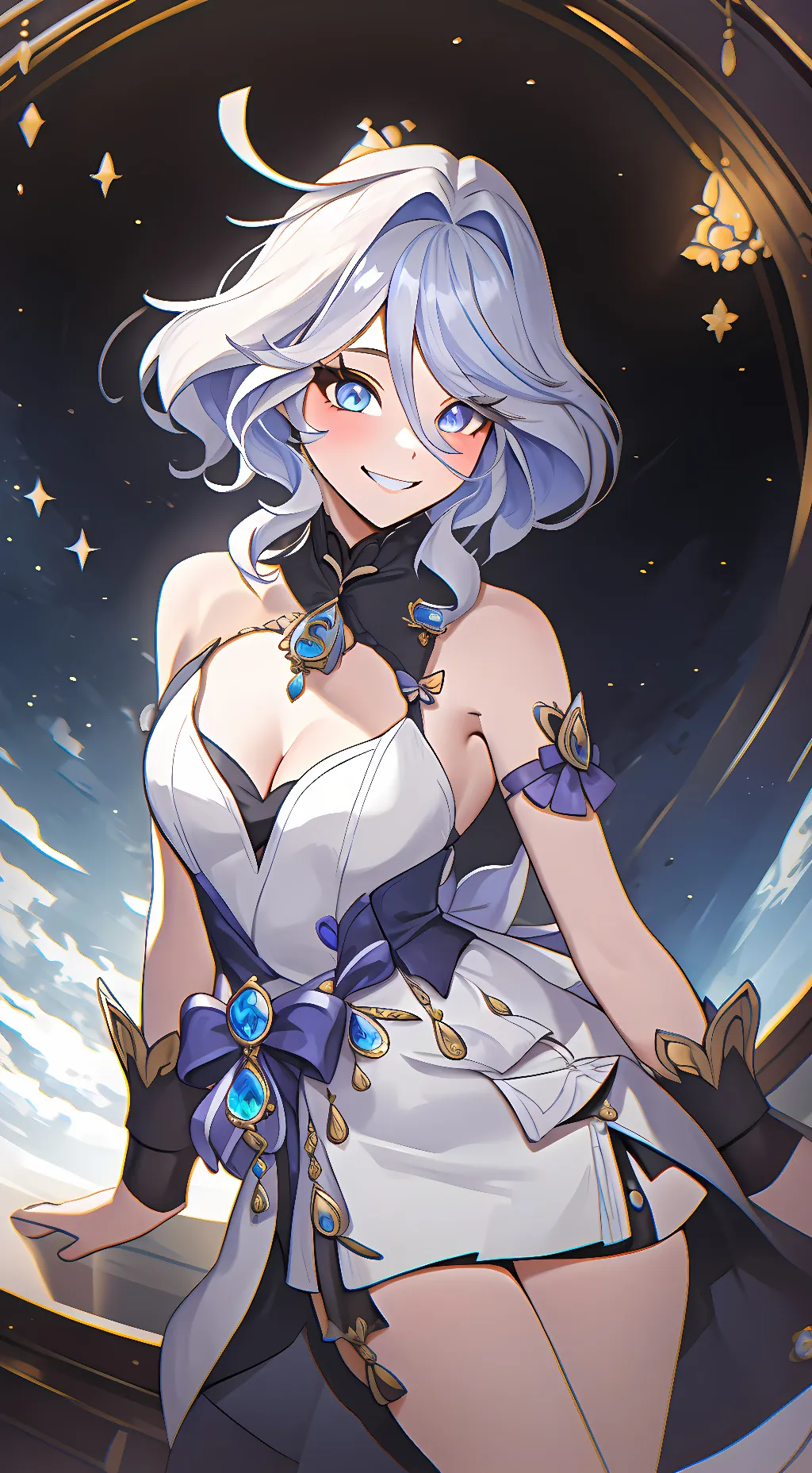 ai character: Furina background