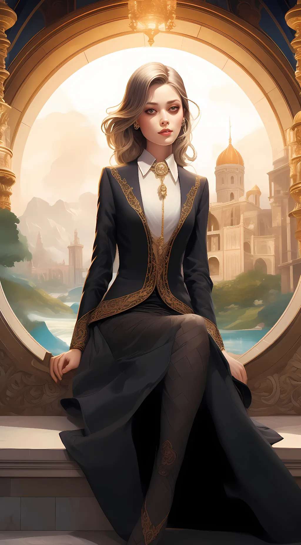 ai character: lila background