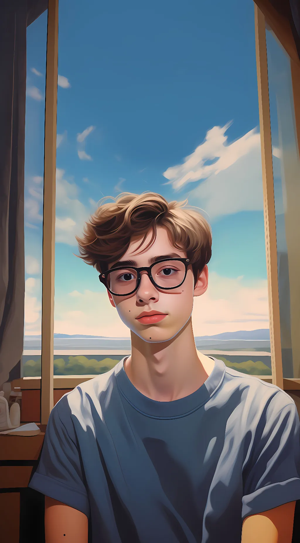 ai character: Jaden  background