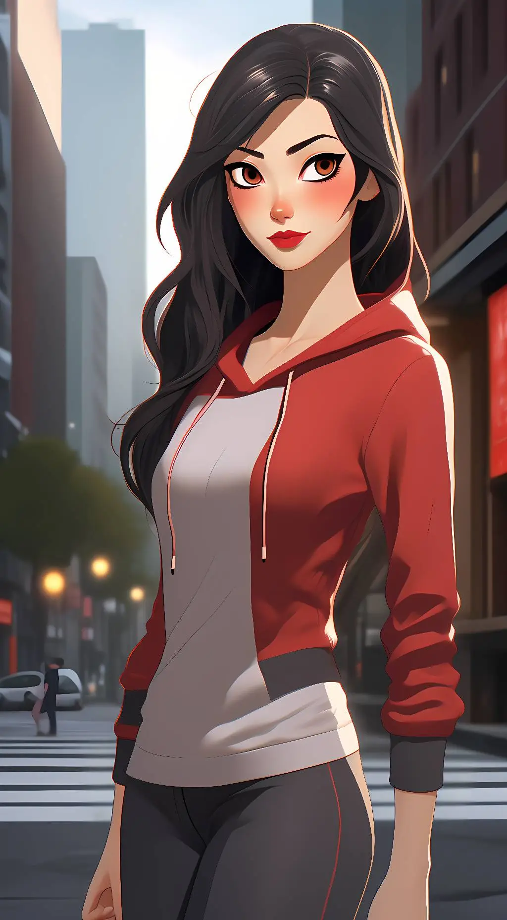 ai character: Tatsu Yamashiro  background