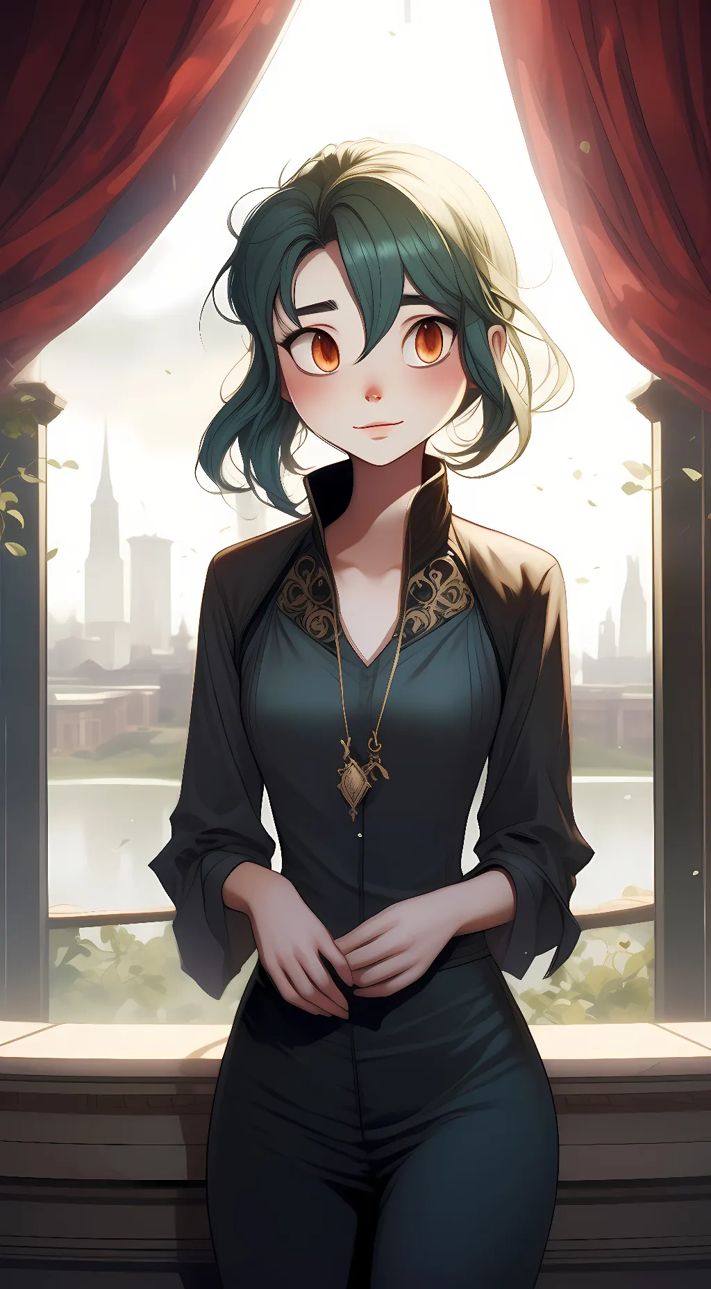 ai character: Lexy background
