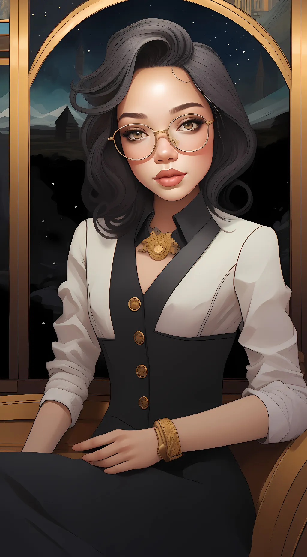 ai character: Taree background
