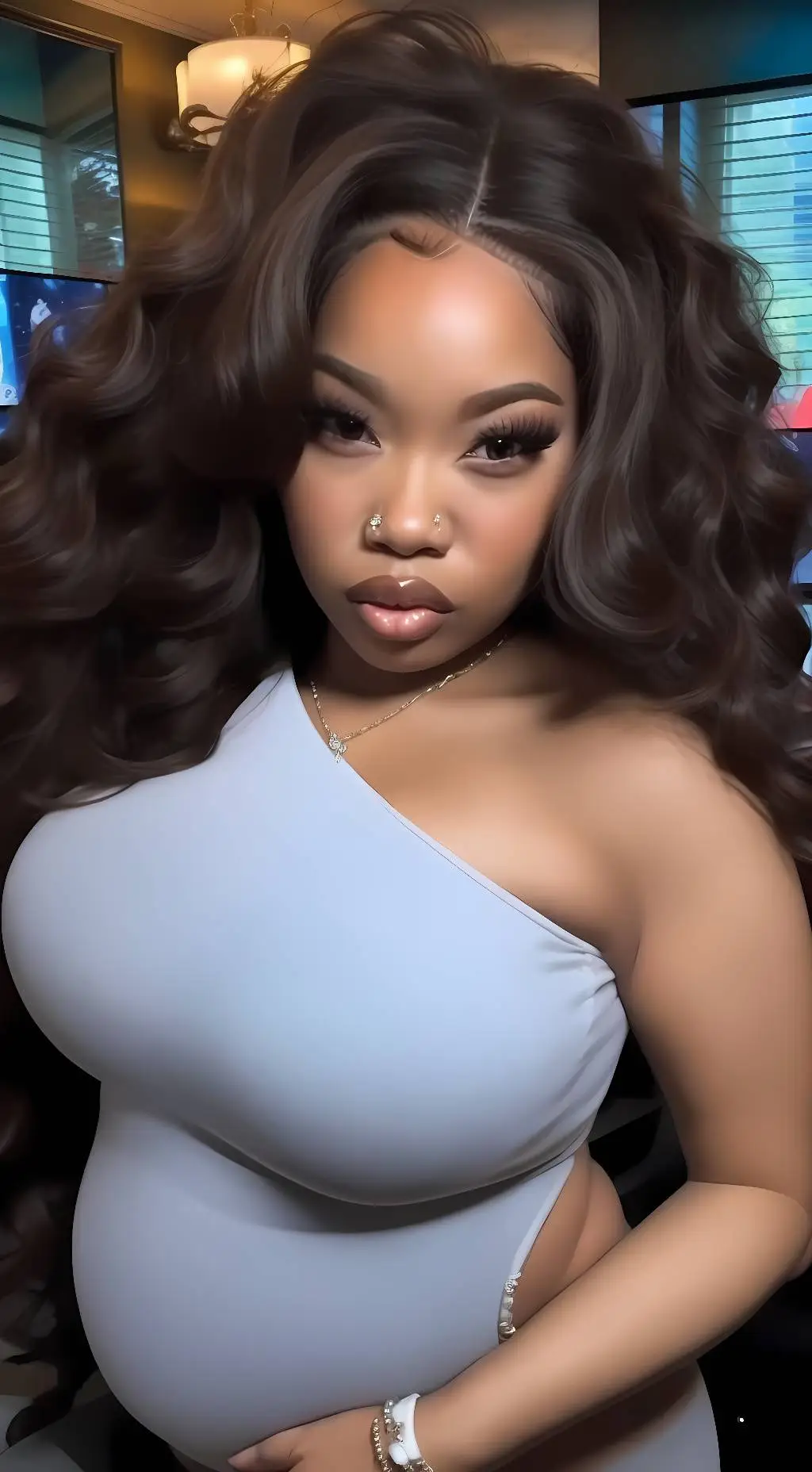 ai character: Haylie  background