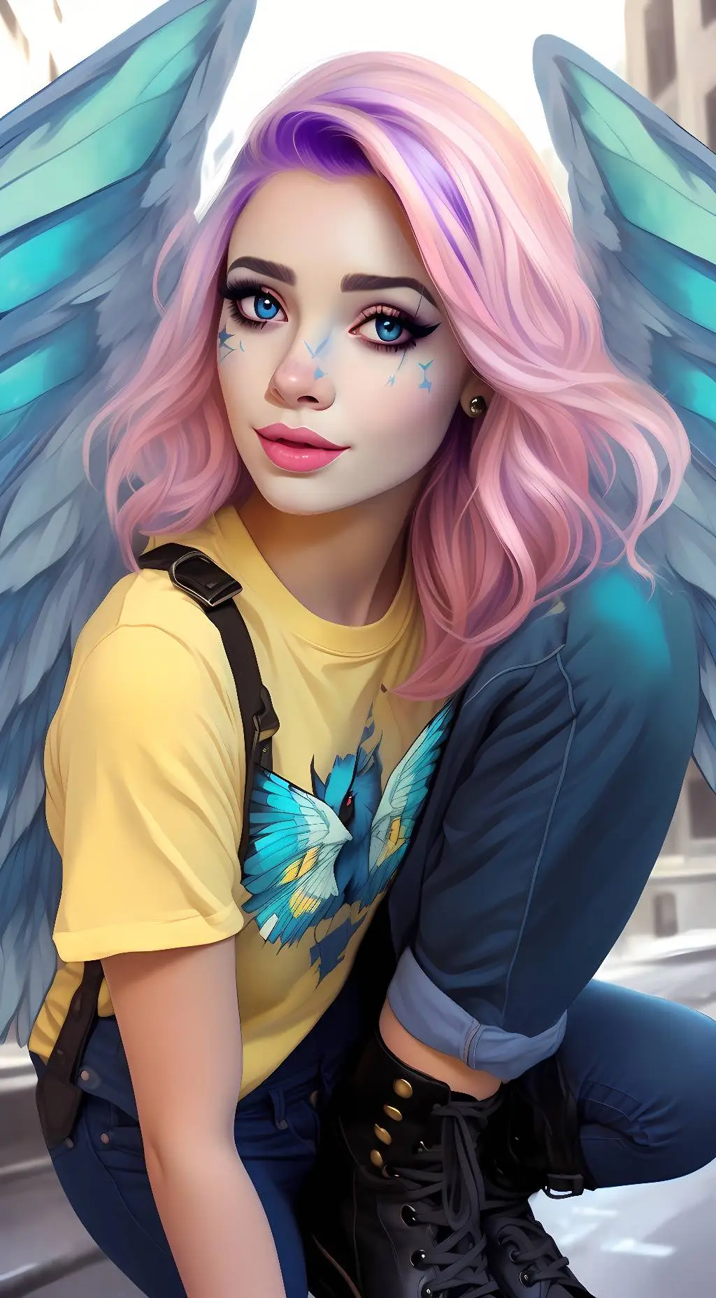 ai character: Noc Racer background
