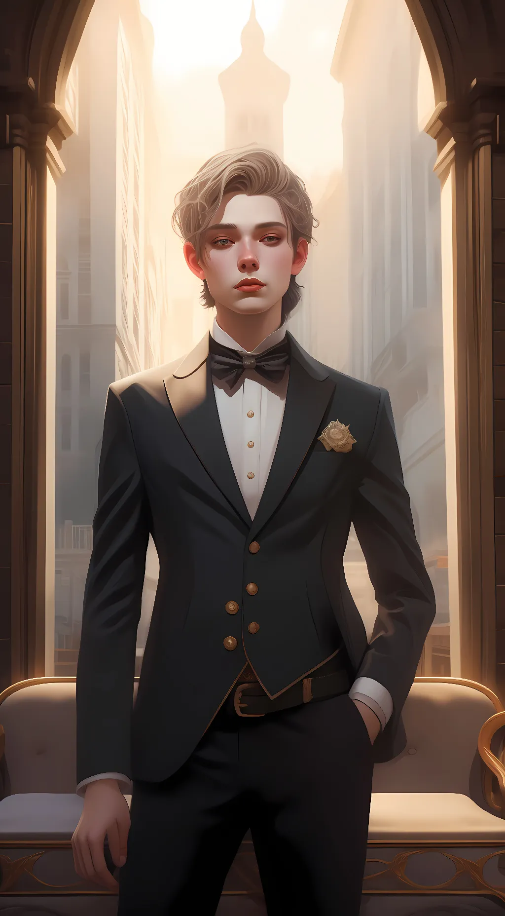 ai character: Zack background