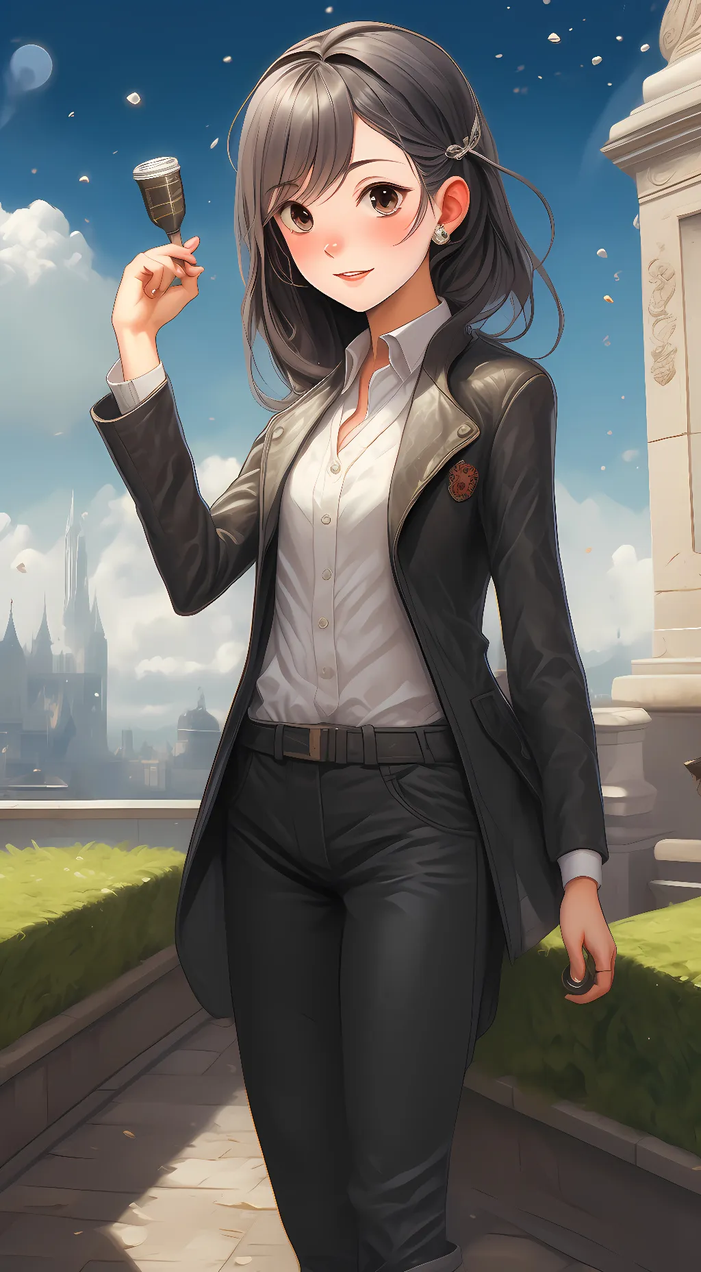 ai character: Cutie background