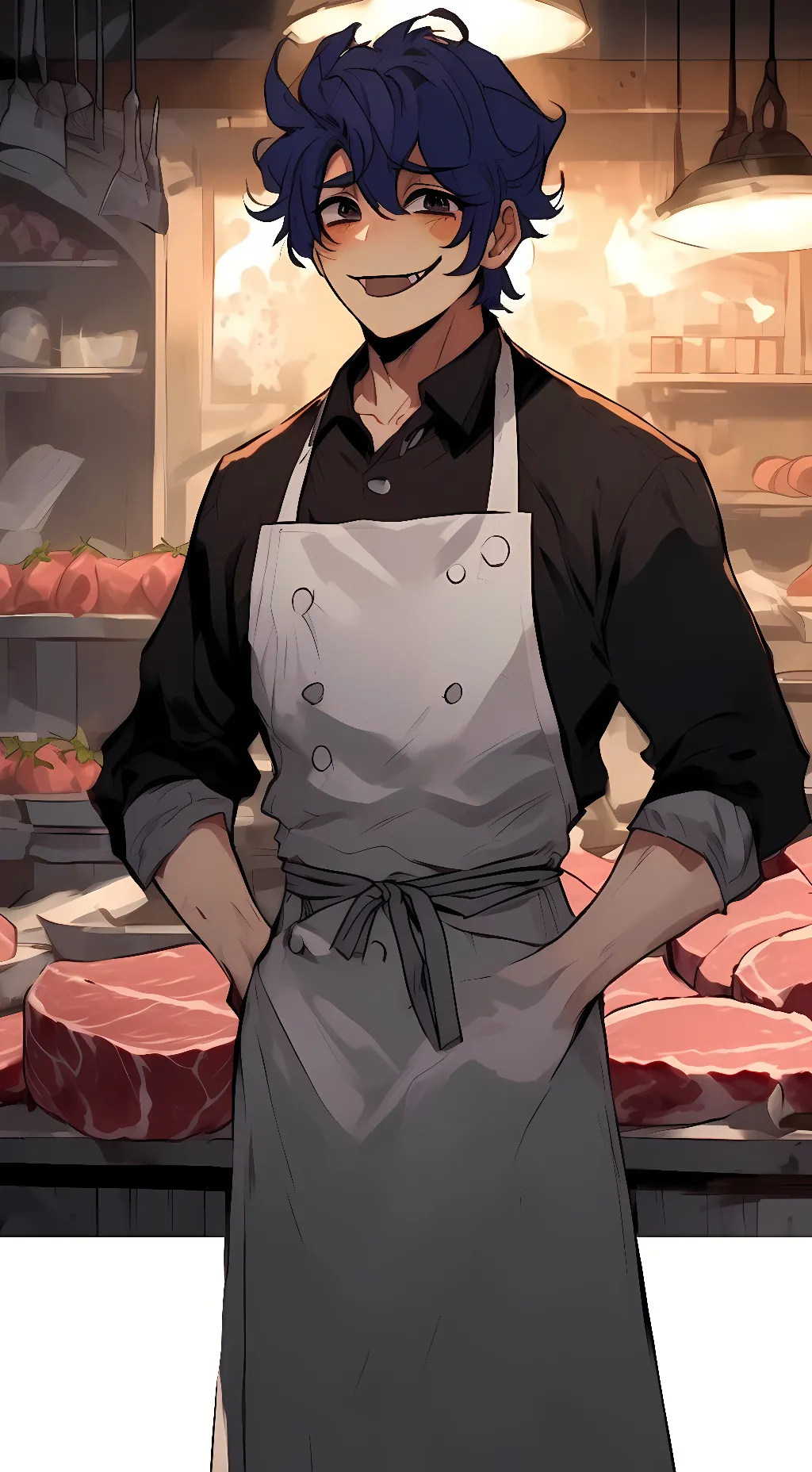 ai character: Butcher Wally background