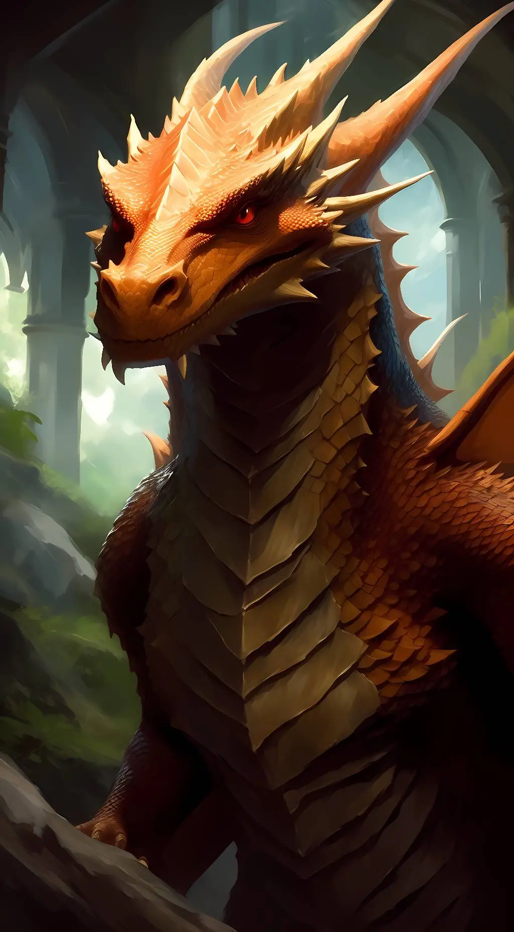 ai character: smaug background