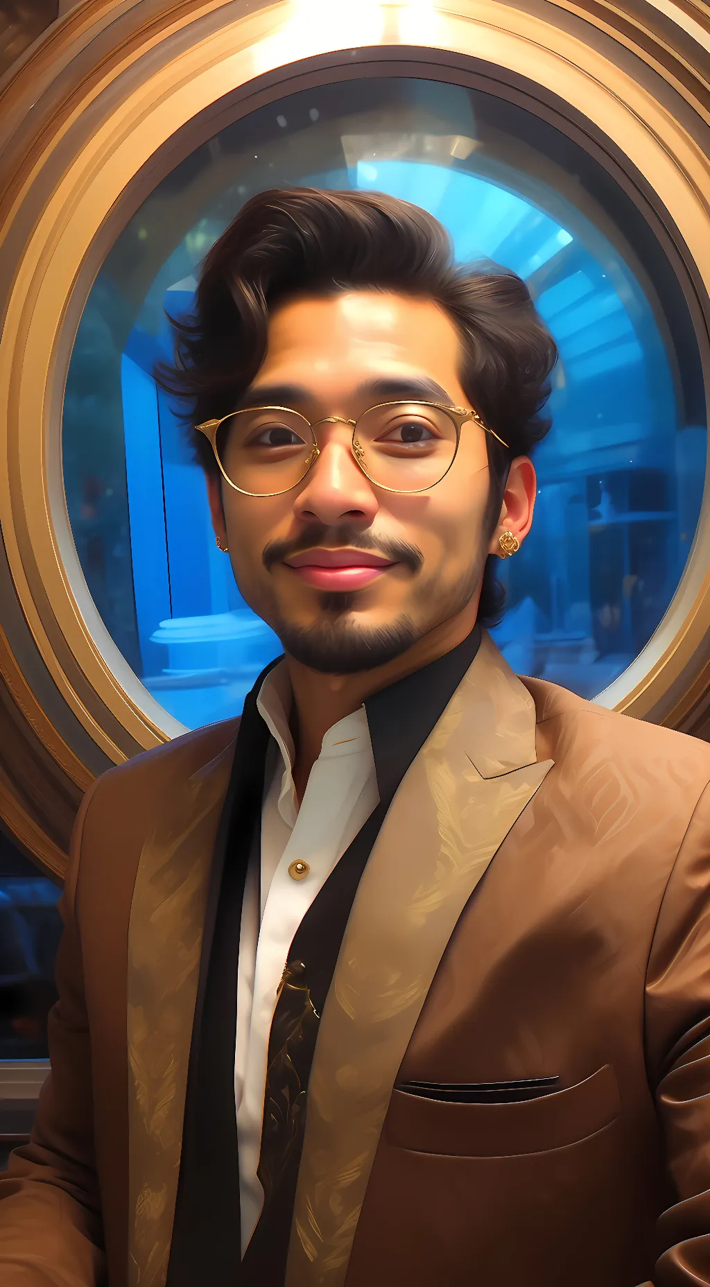 ai character: Lucas Rhett  background