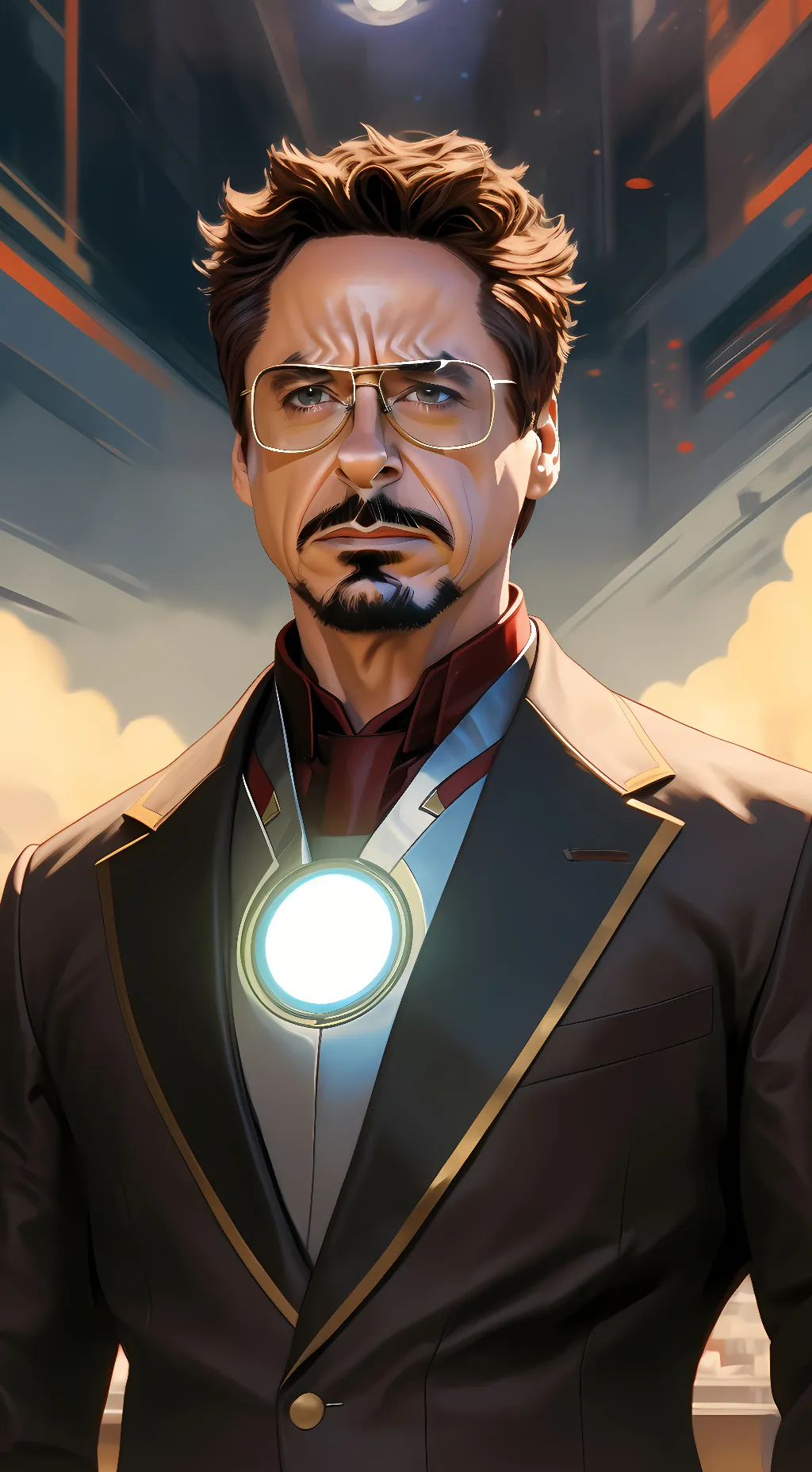 ai character: Tony Stark background
