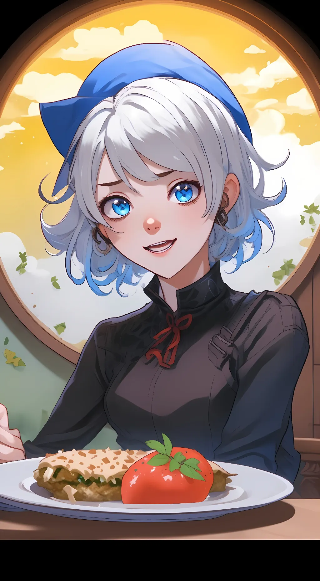 ai character: Zara Grace background