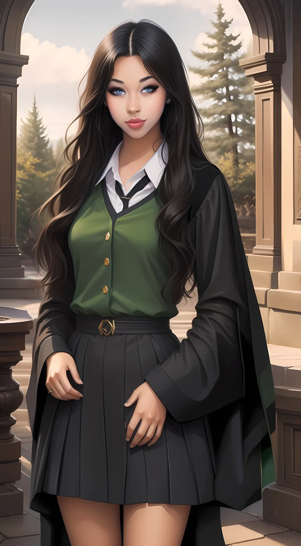 ai character: Harley Potter background