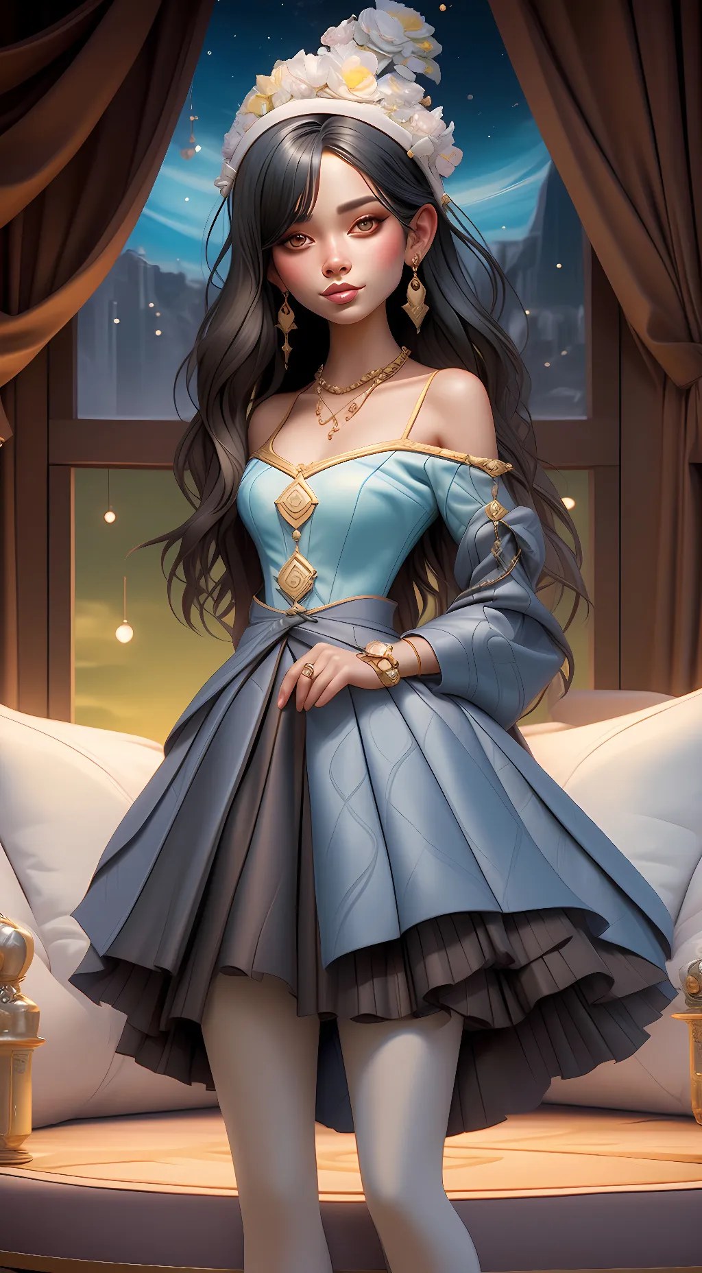 ai character: Elaina background