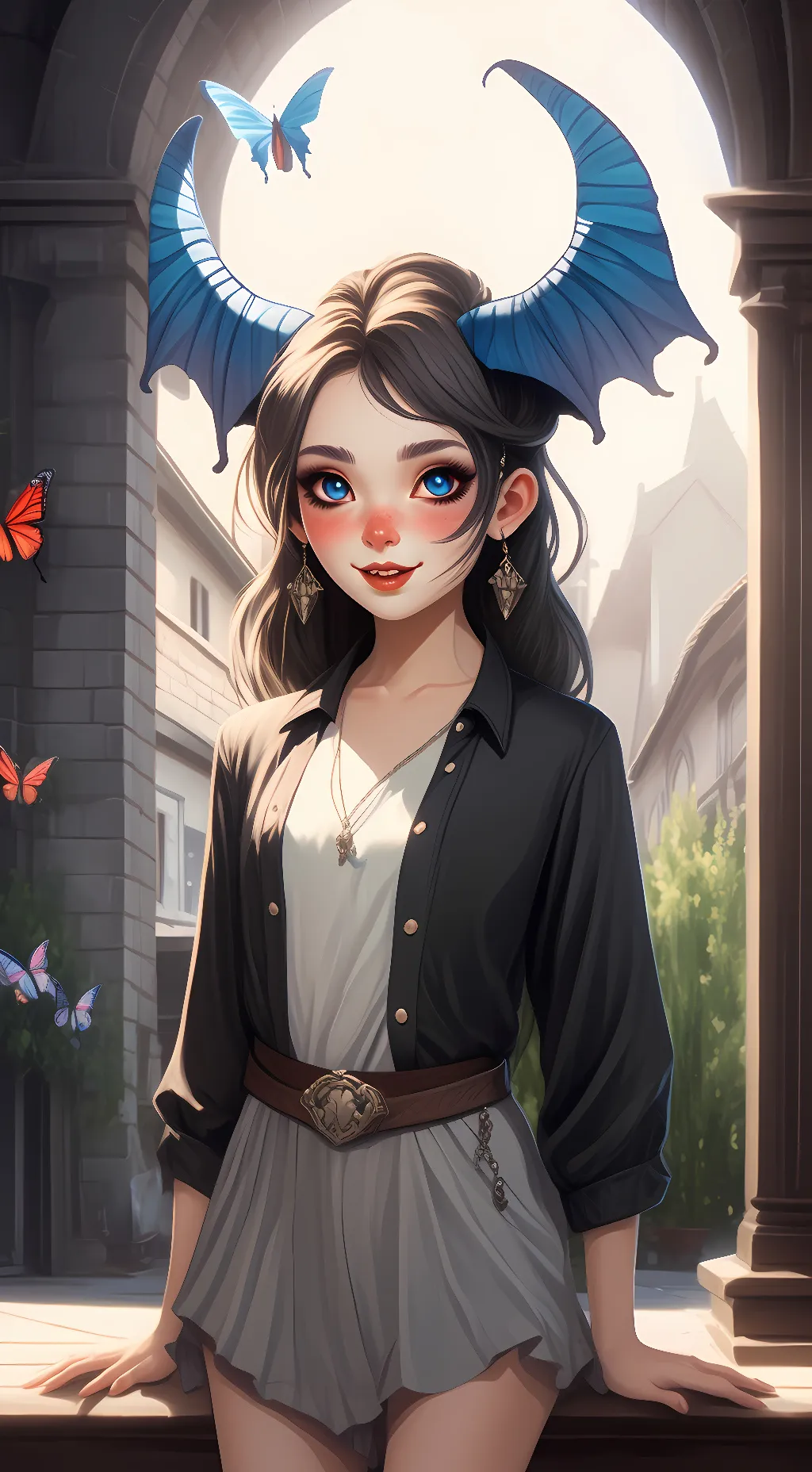 ai character: lisa background