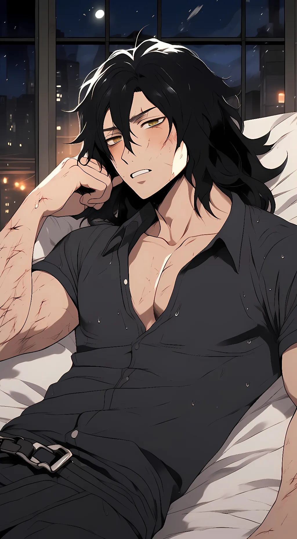 ai character: Aizawa.. background