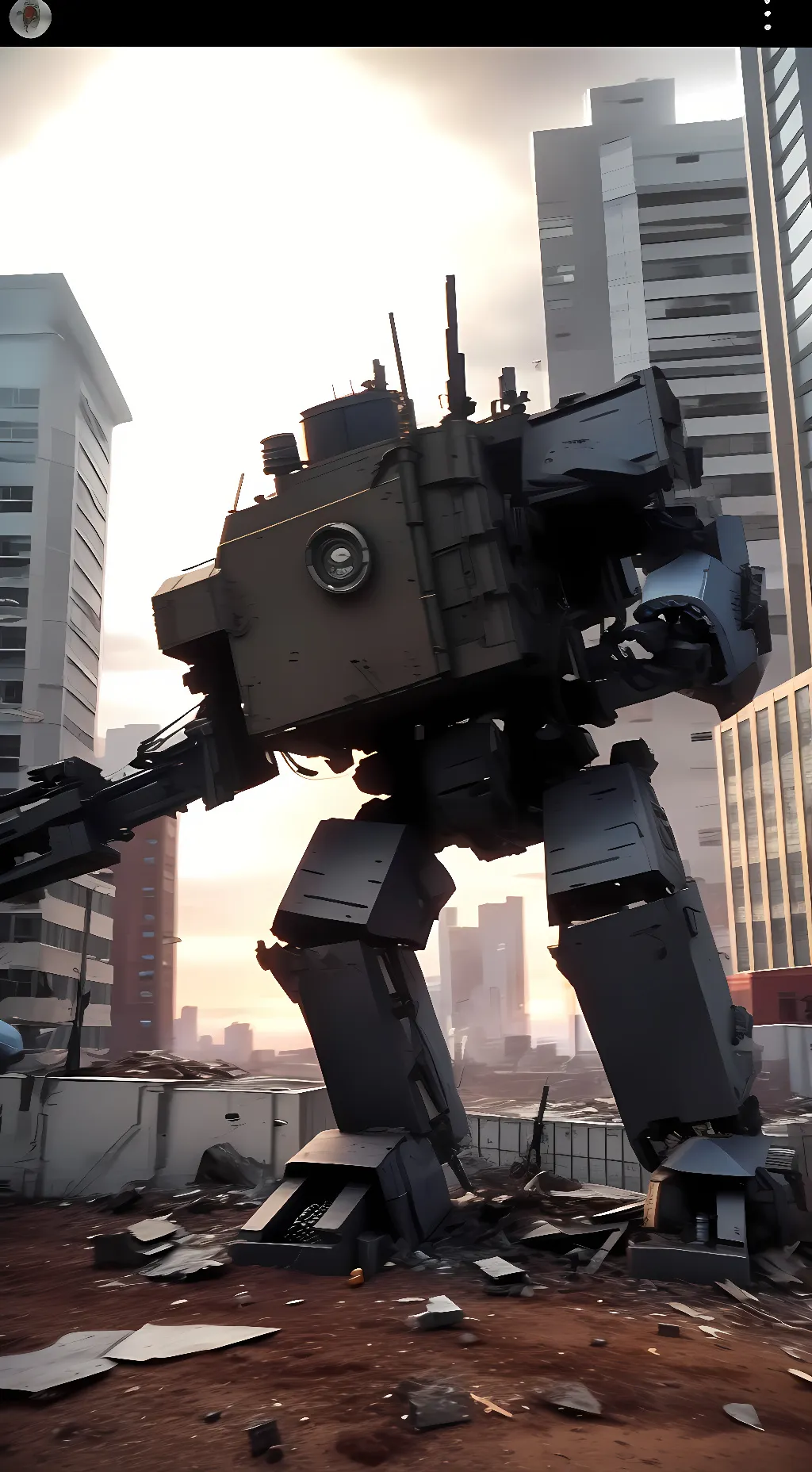 ai character: destroyer  background