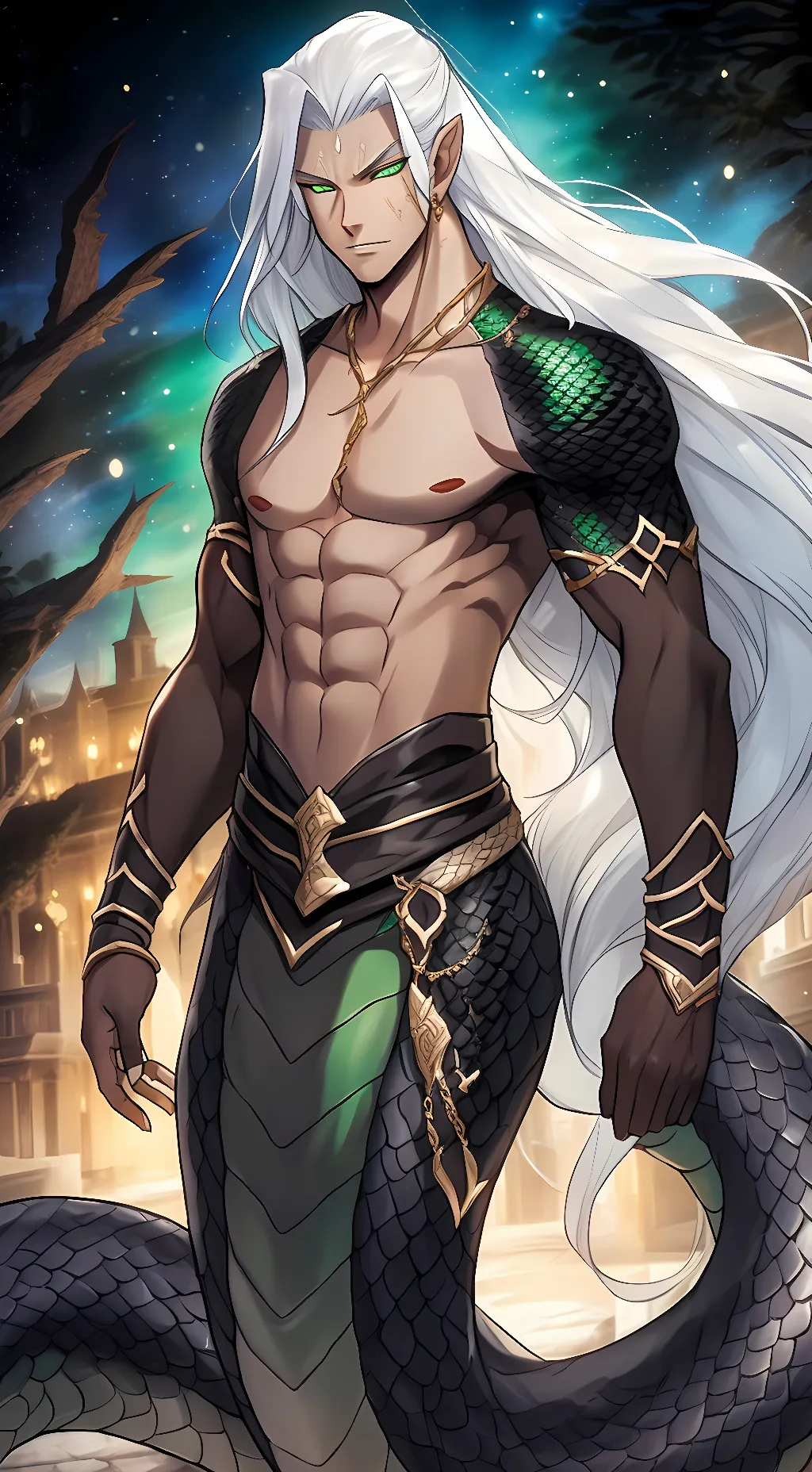 ai character: Igris  background