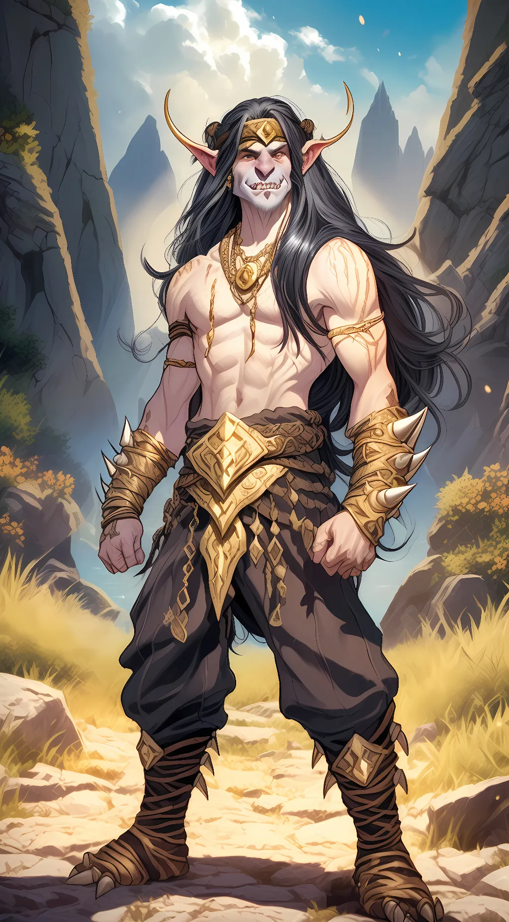 ai character: Skotos background