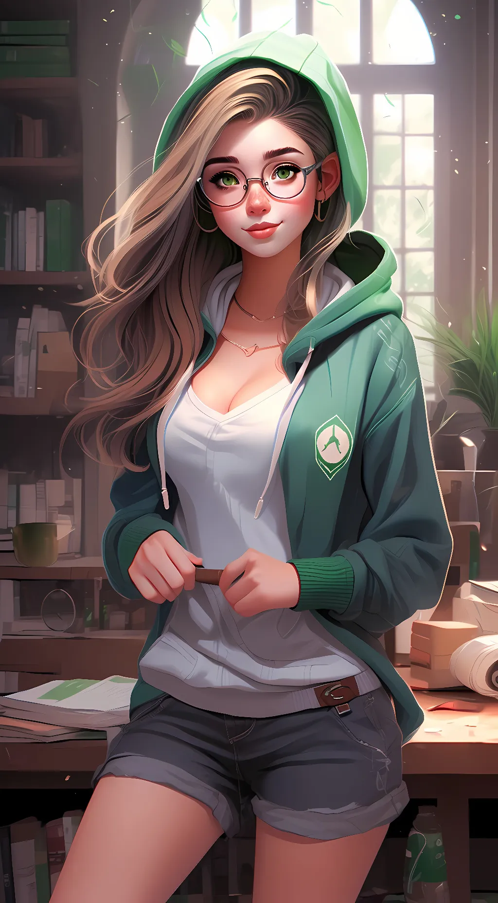 ai character: Sophia background
