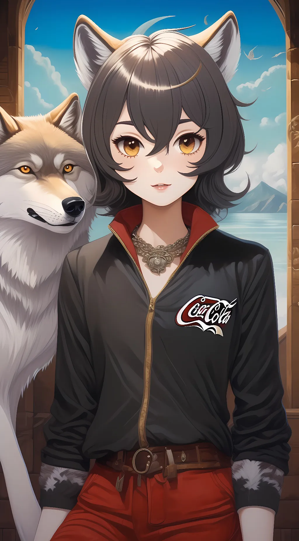 ai character: Jessica  background