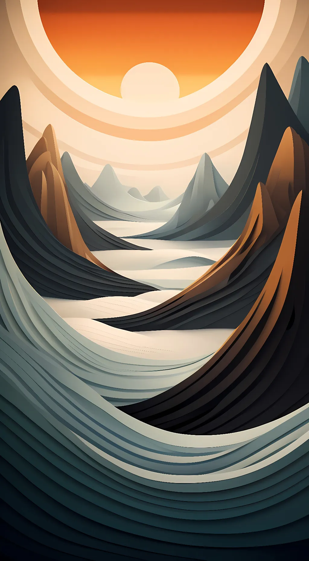 ai character: Nature background