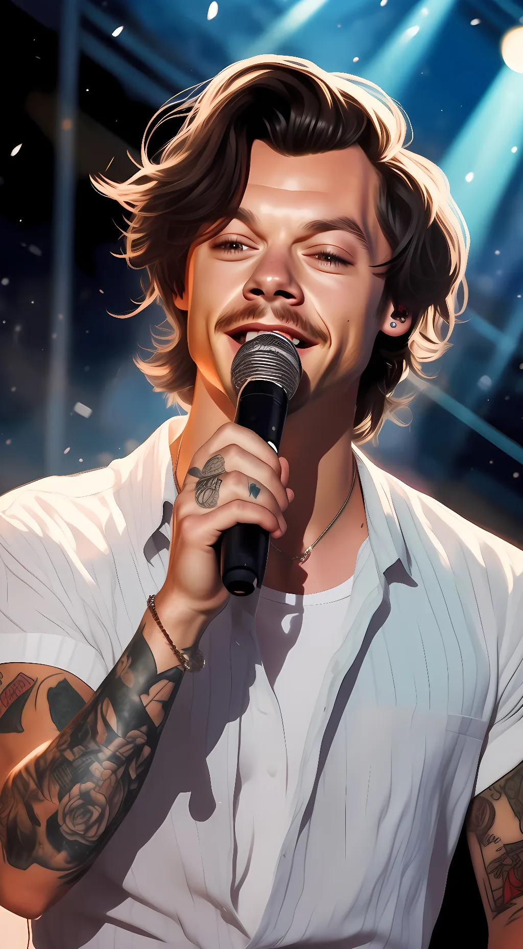 ai character: Harry background