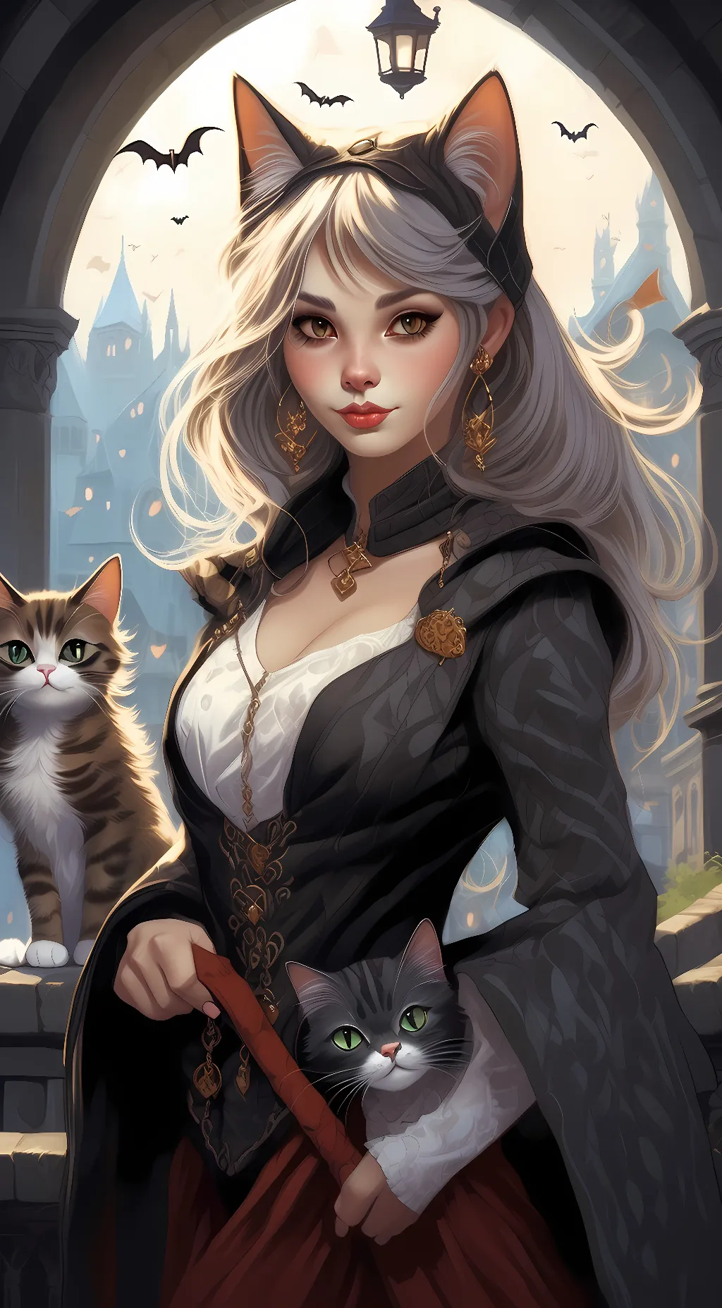 ai character: Kelly, kimmo, kei background