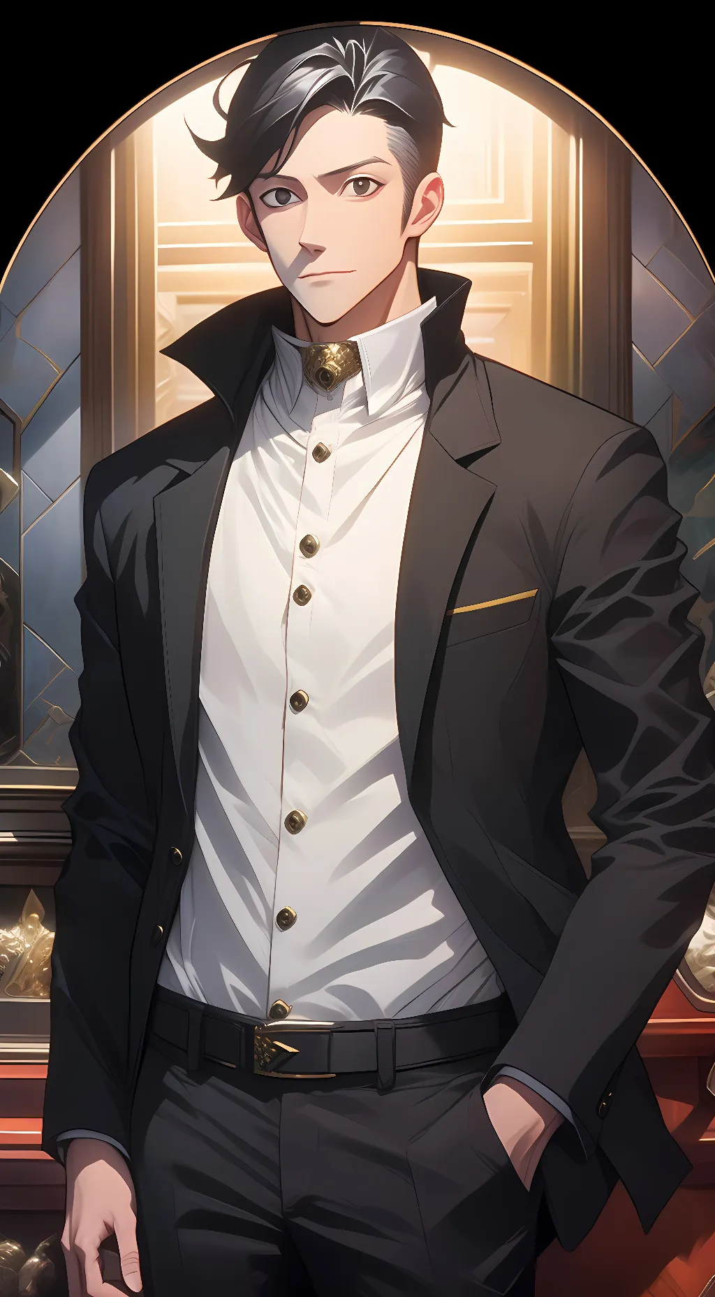 ai character: Kaku (cp9) background