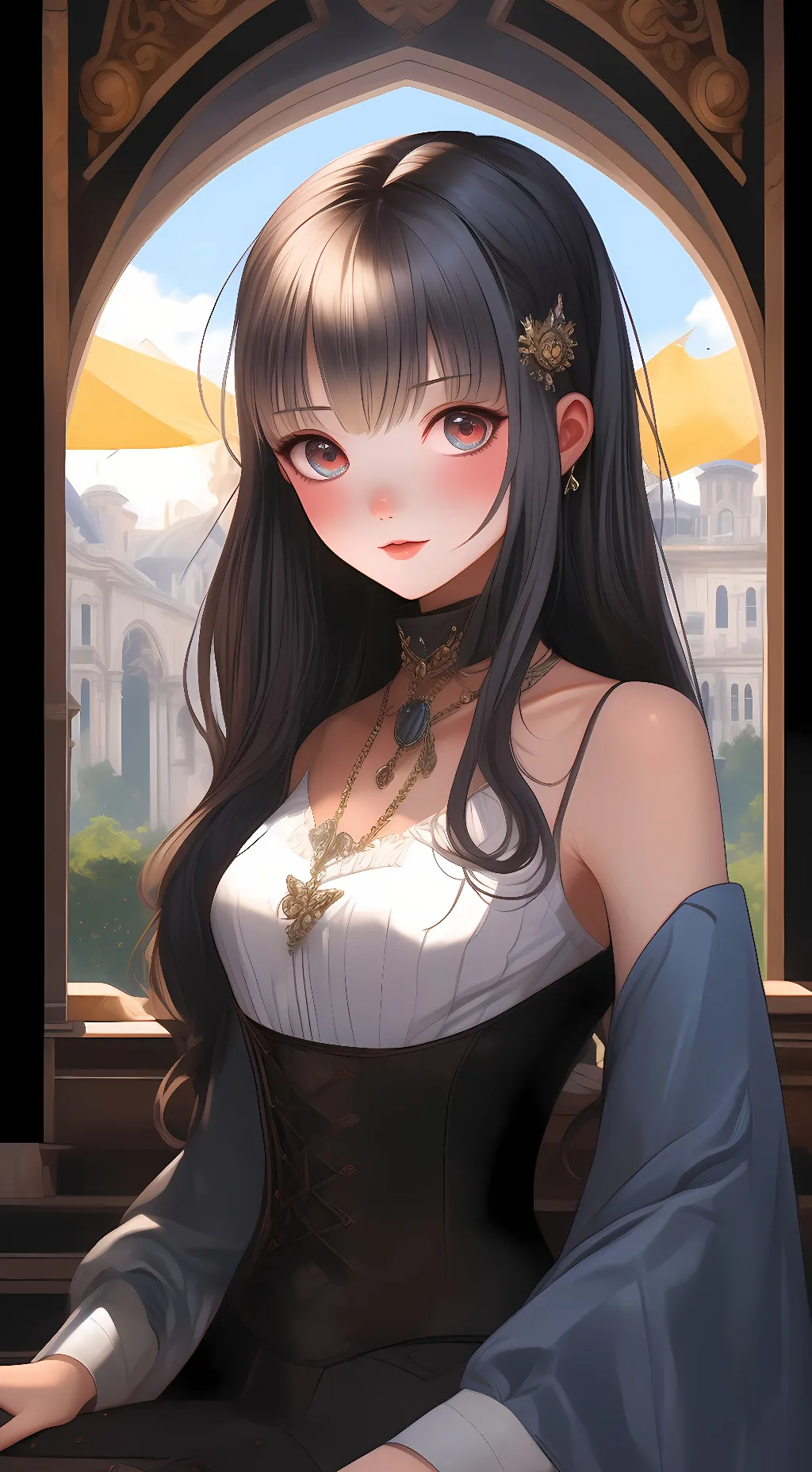 ai character: Aria Lennox background