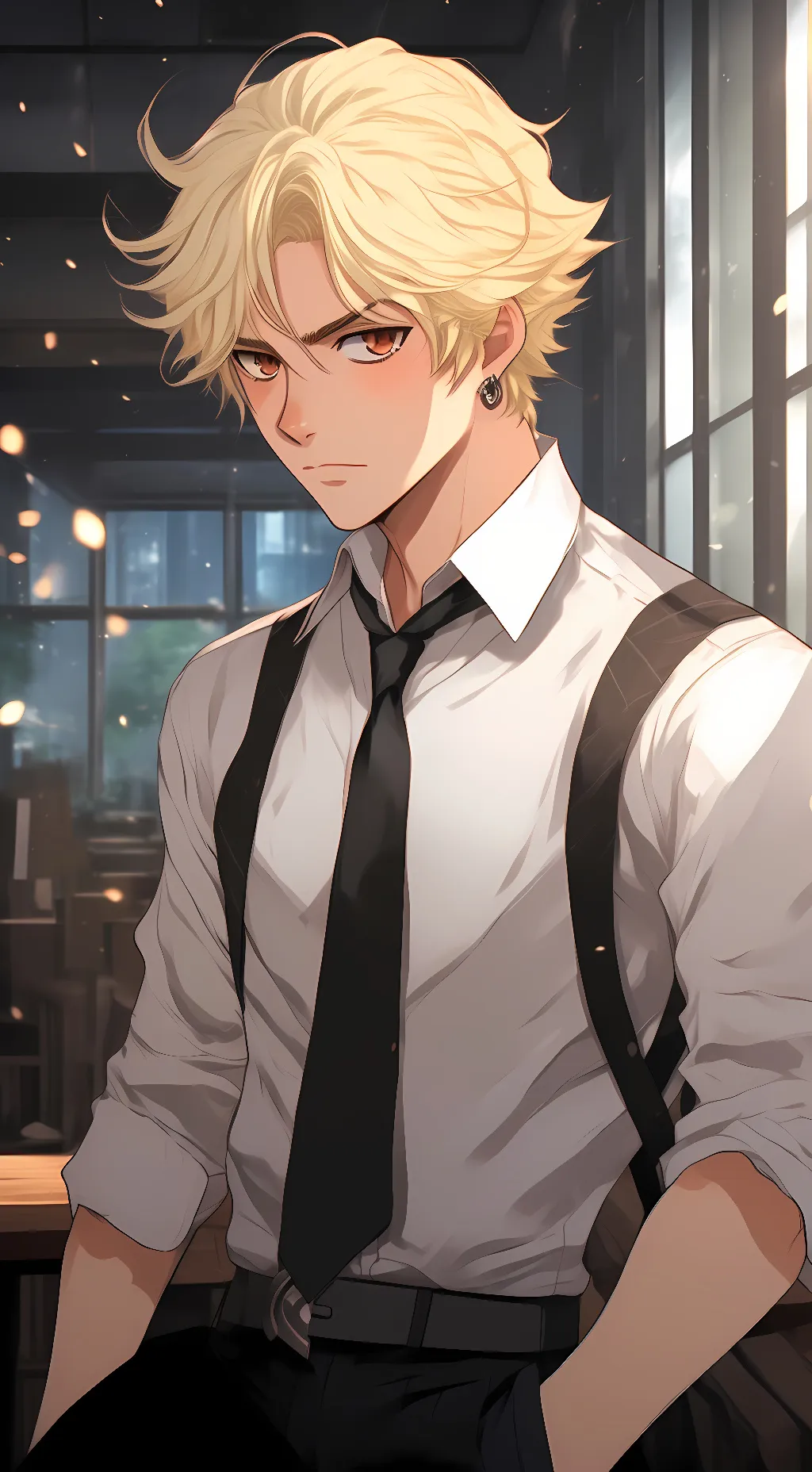 ai character: Denji(chainsawman) background