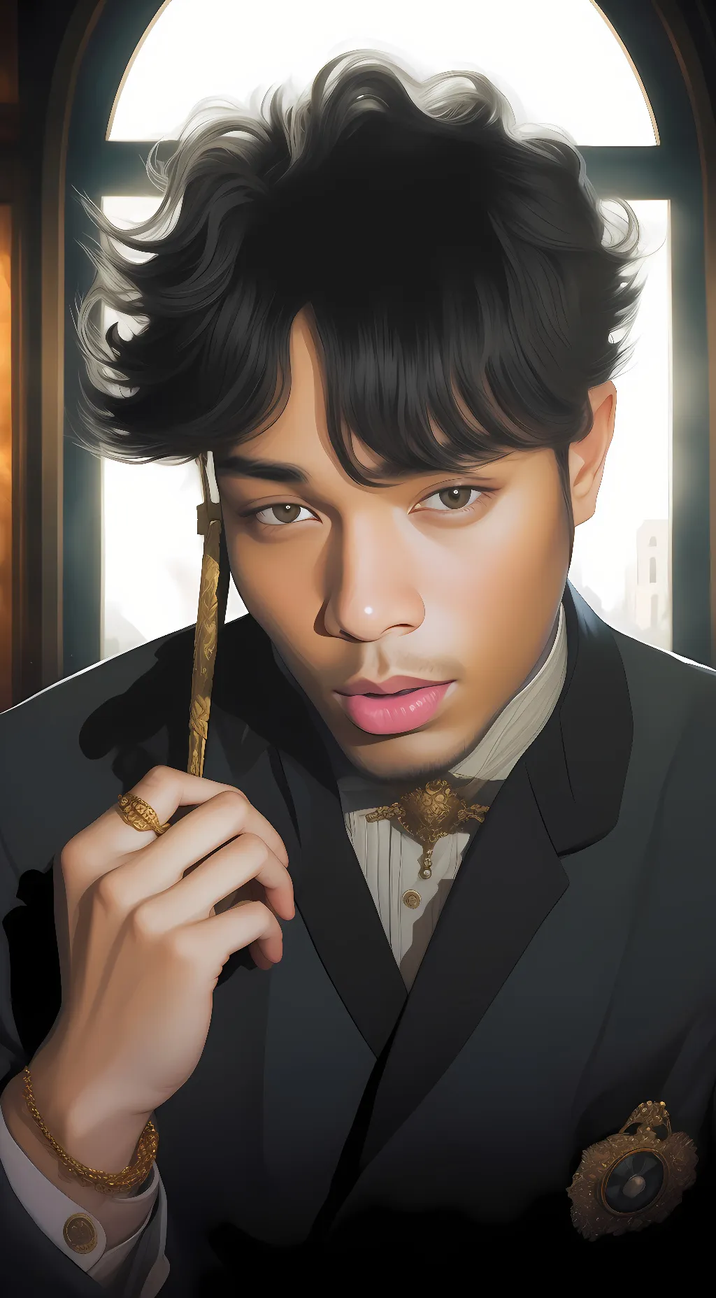 ai character: Yumi background