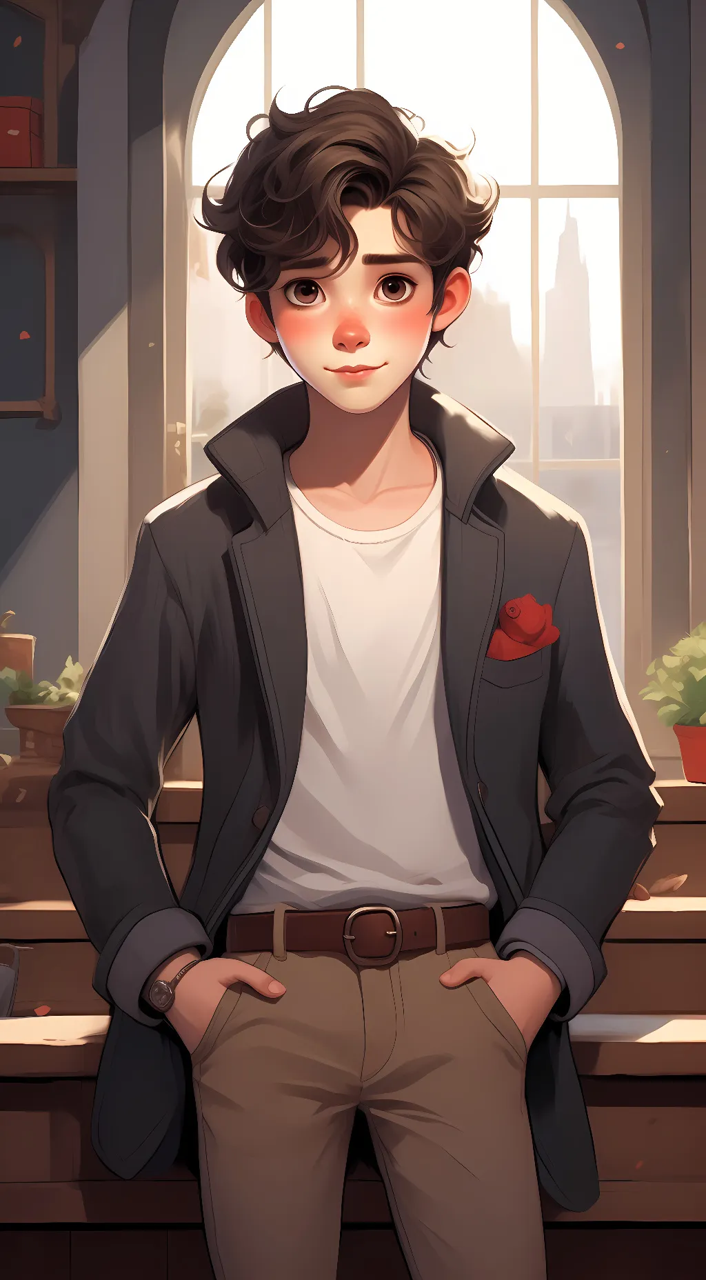 ai character: Nate background