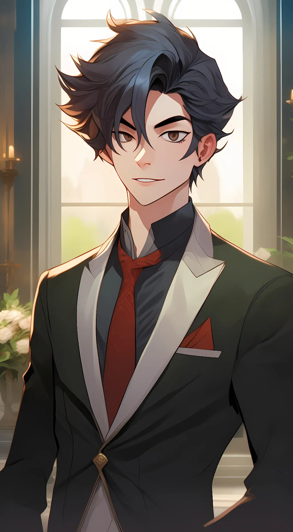 ai character: Jade background